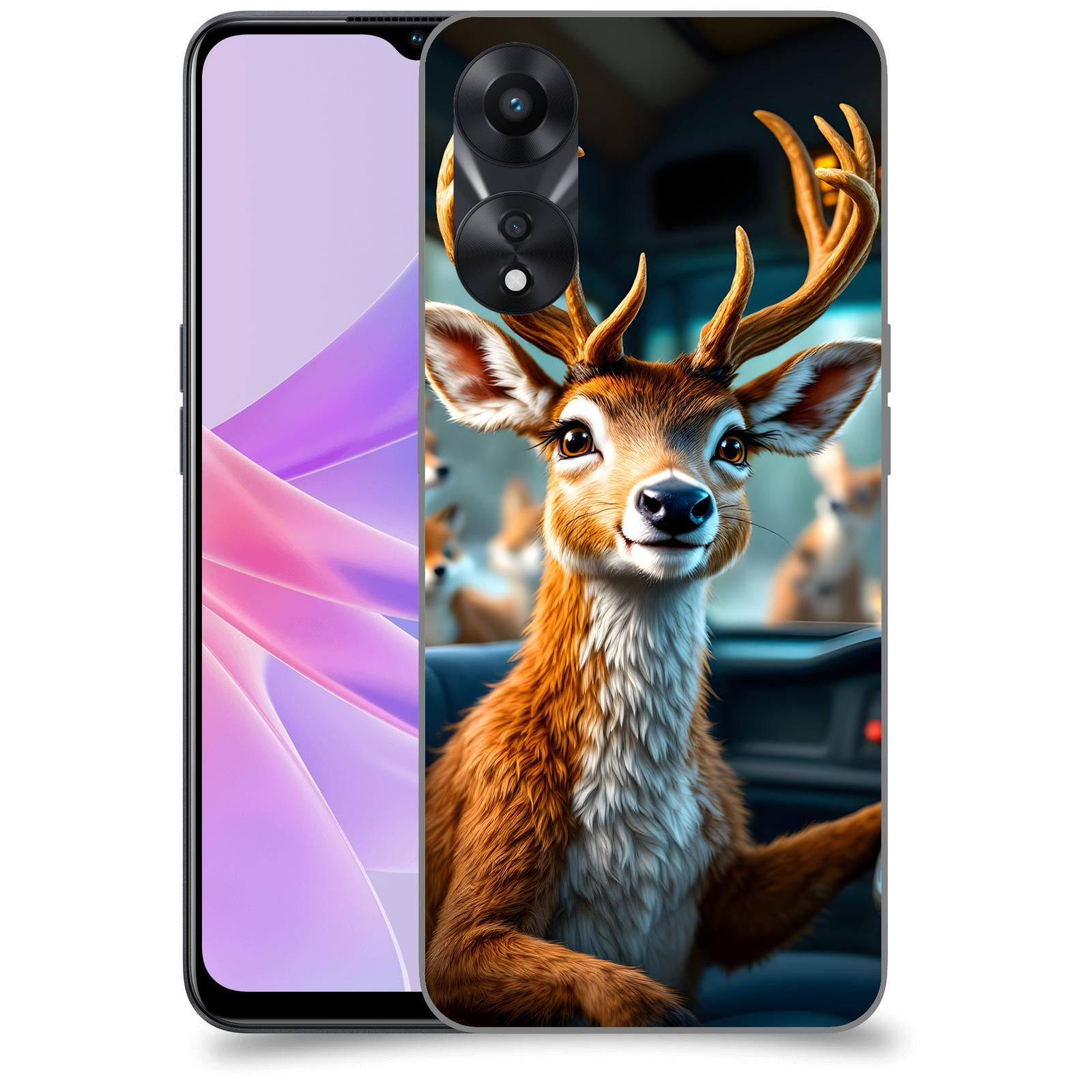 ACOVER Kryt na mobil OPPO A78 5G - Jelen
