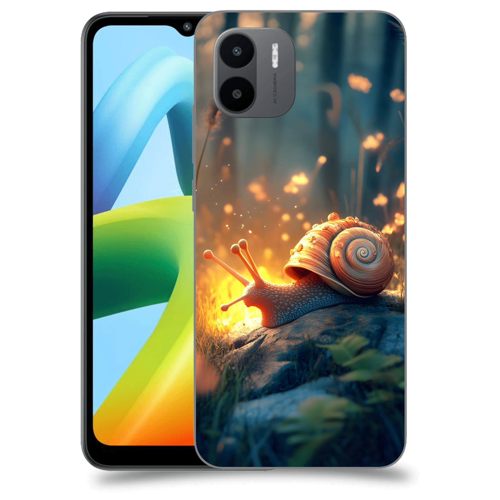 ACOVER Kryt na mobil Xiaomi Redmi A1+ - Šnek