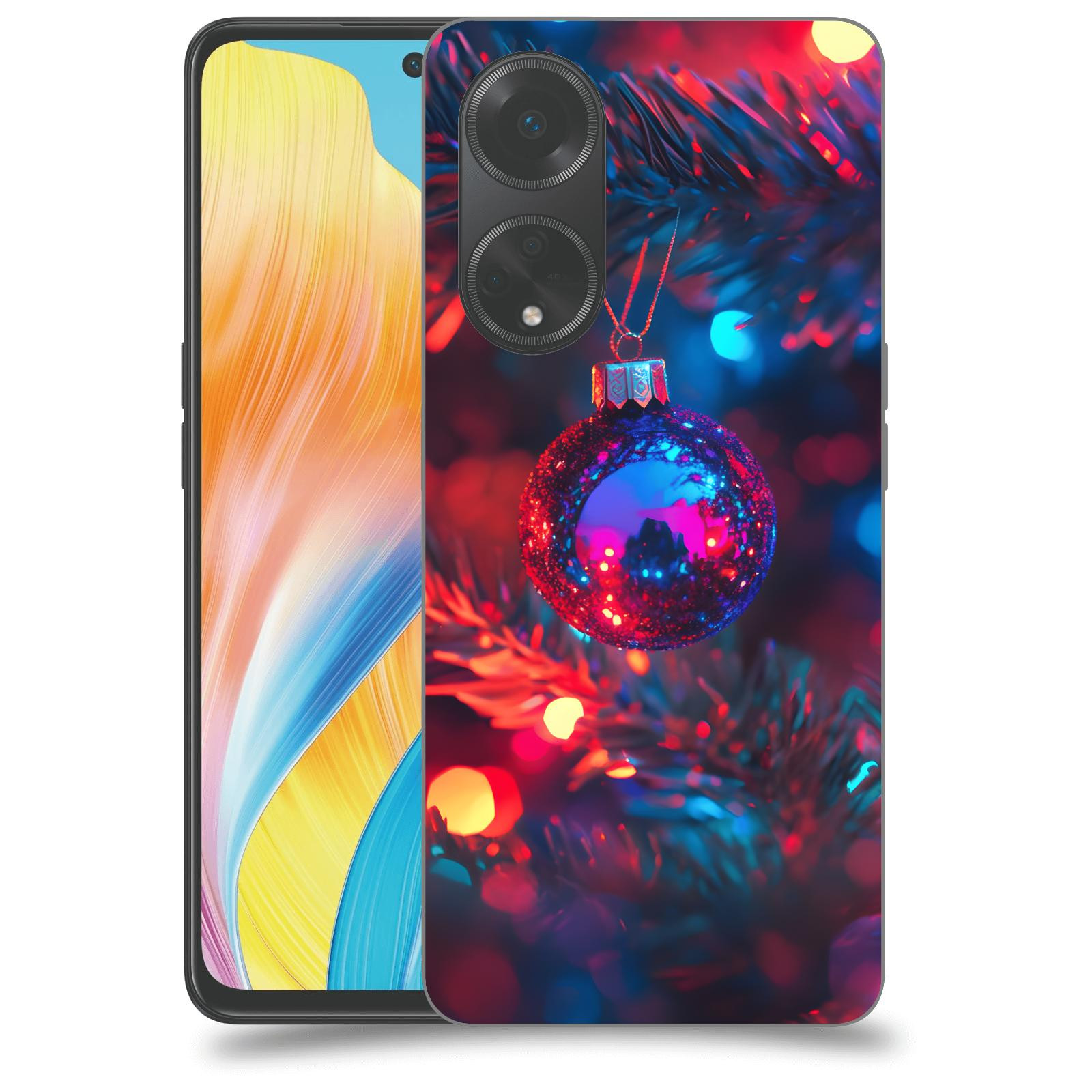 ACOVER Kryt na mobil OPPO A98 5G - Vánoční ozdoba