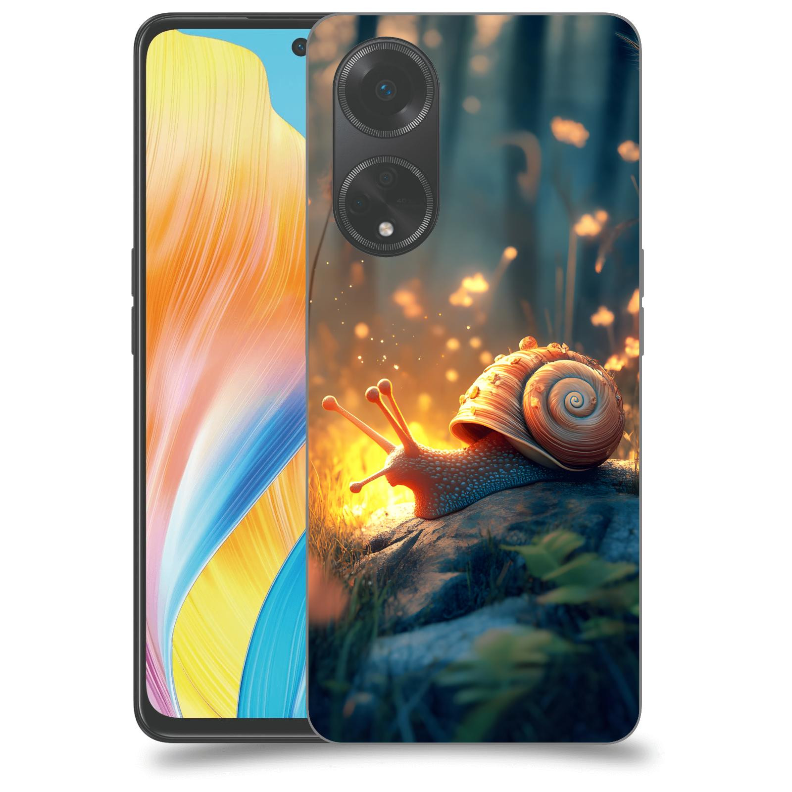 ACOVER Kryt na mobil OPPO A98 5G - Šnek