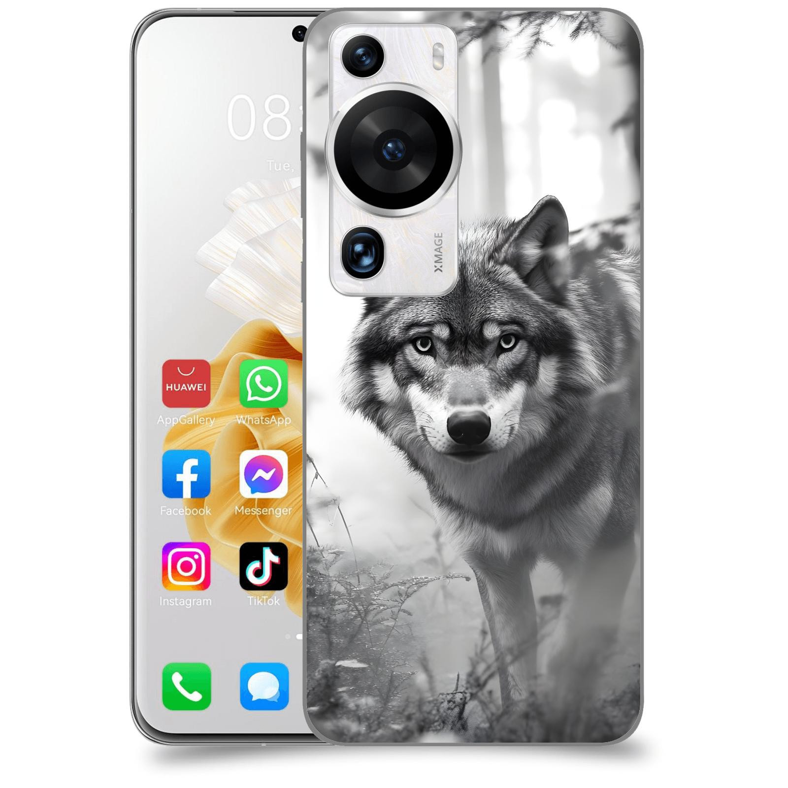 ACOVER Kryt na mobil Huawei P60 Pro - Vlk