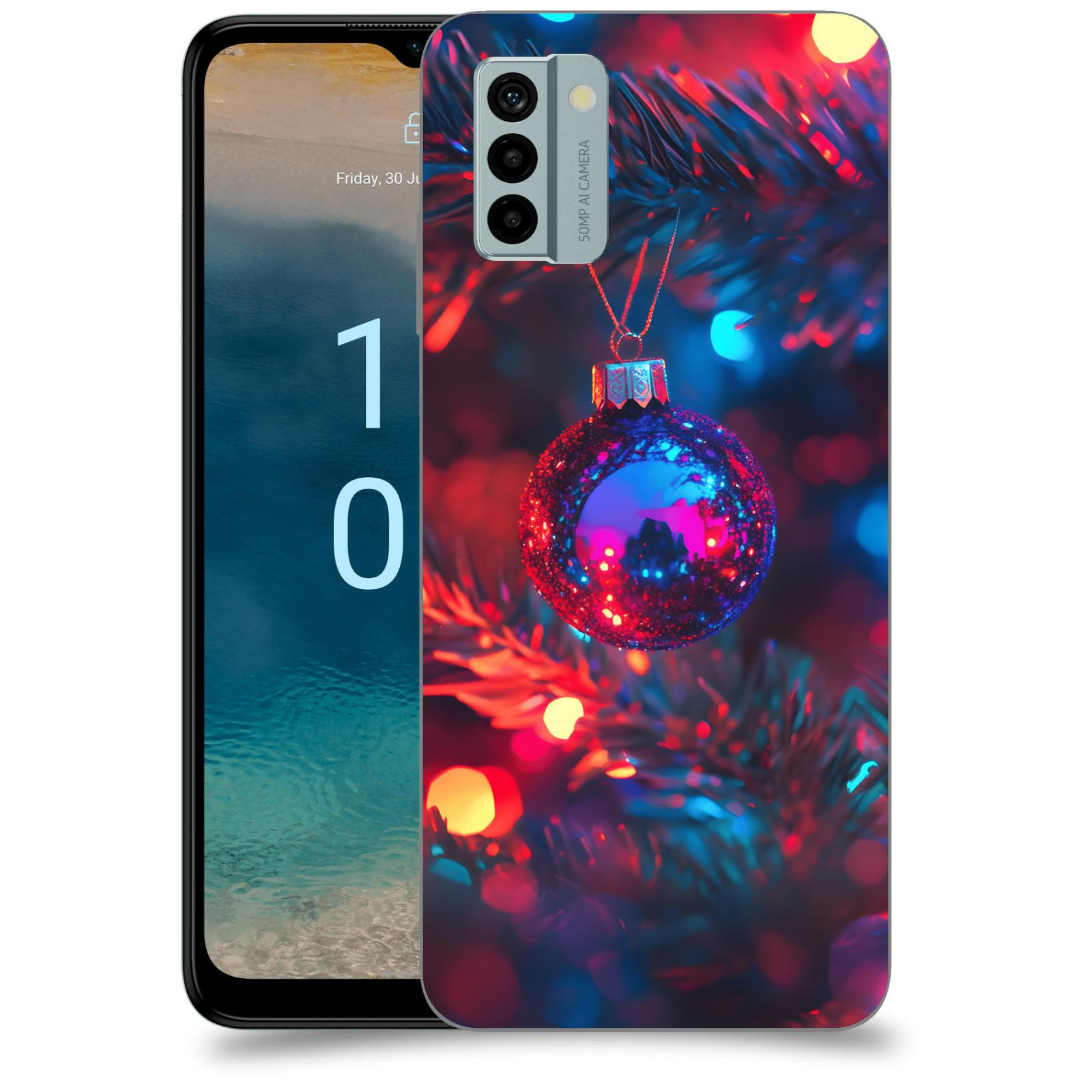 ACOVER Kryt na mobil Nokia G22 - Vánoční ozdoba