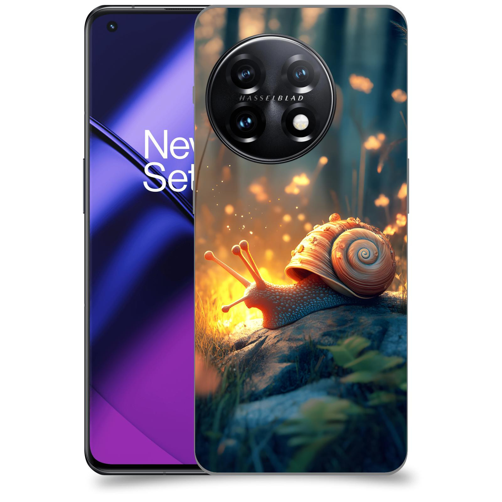 ACOVER Kryt na mobil OnePlus 11 5G - Šnek