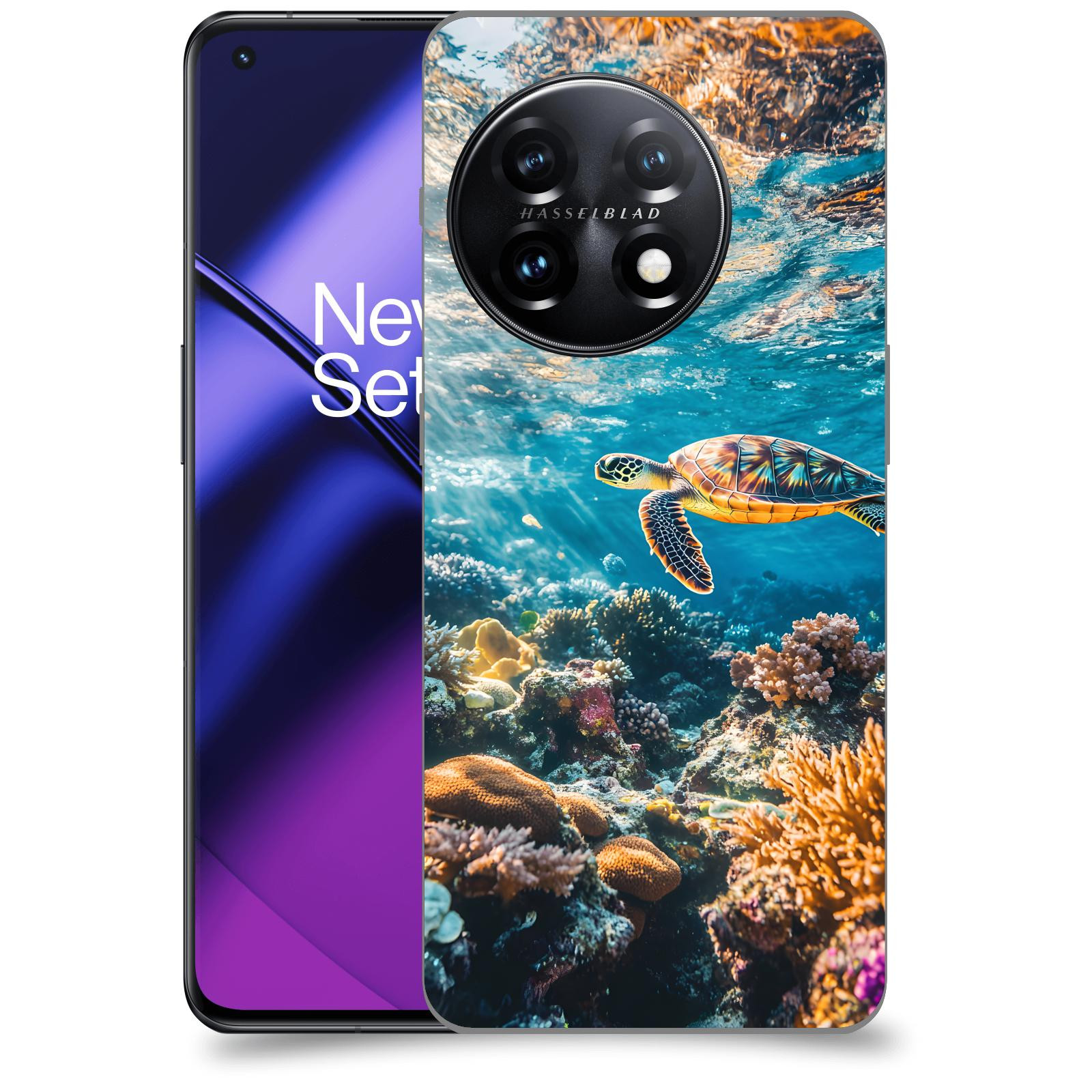 ACOVER Kryt na mobil OnePlus 11 5G - Želva