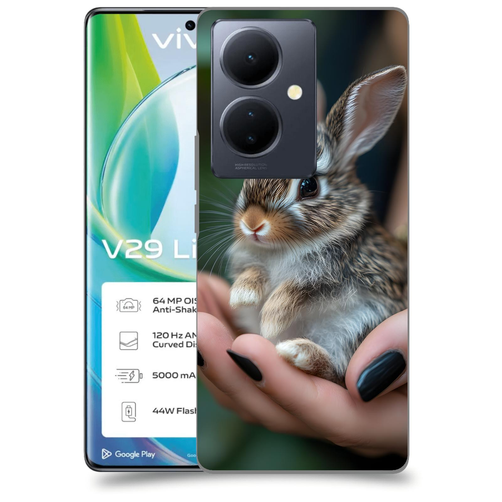 ACOVER Kryt na mobil VIVO V29 Lite 5G - Králíček
