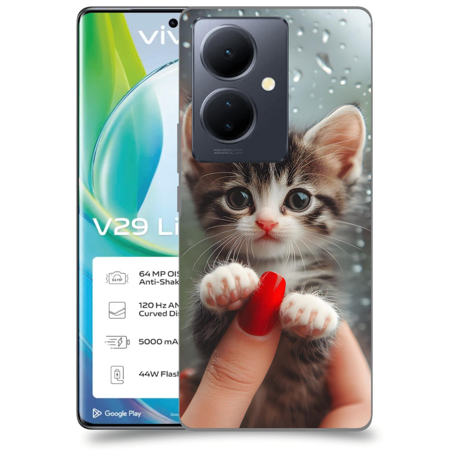 ACOVER Kryt na mobil VIVO V29 Lite 5G - Koťátko 2
