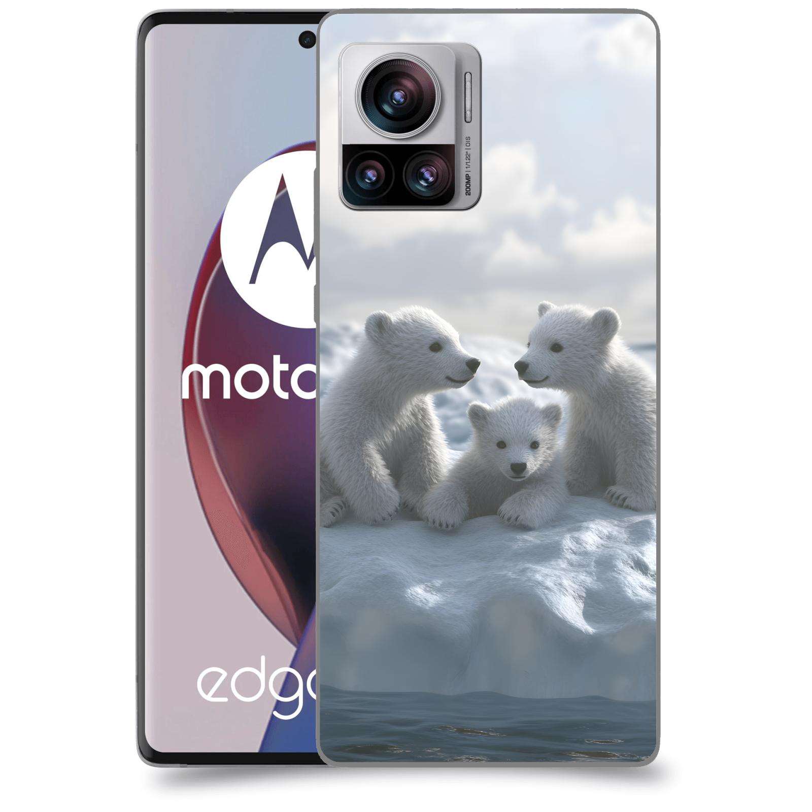 ACOVER Kryt na mobil Motorola Edge 30 Ultra - Medvíďata