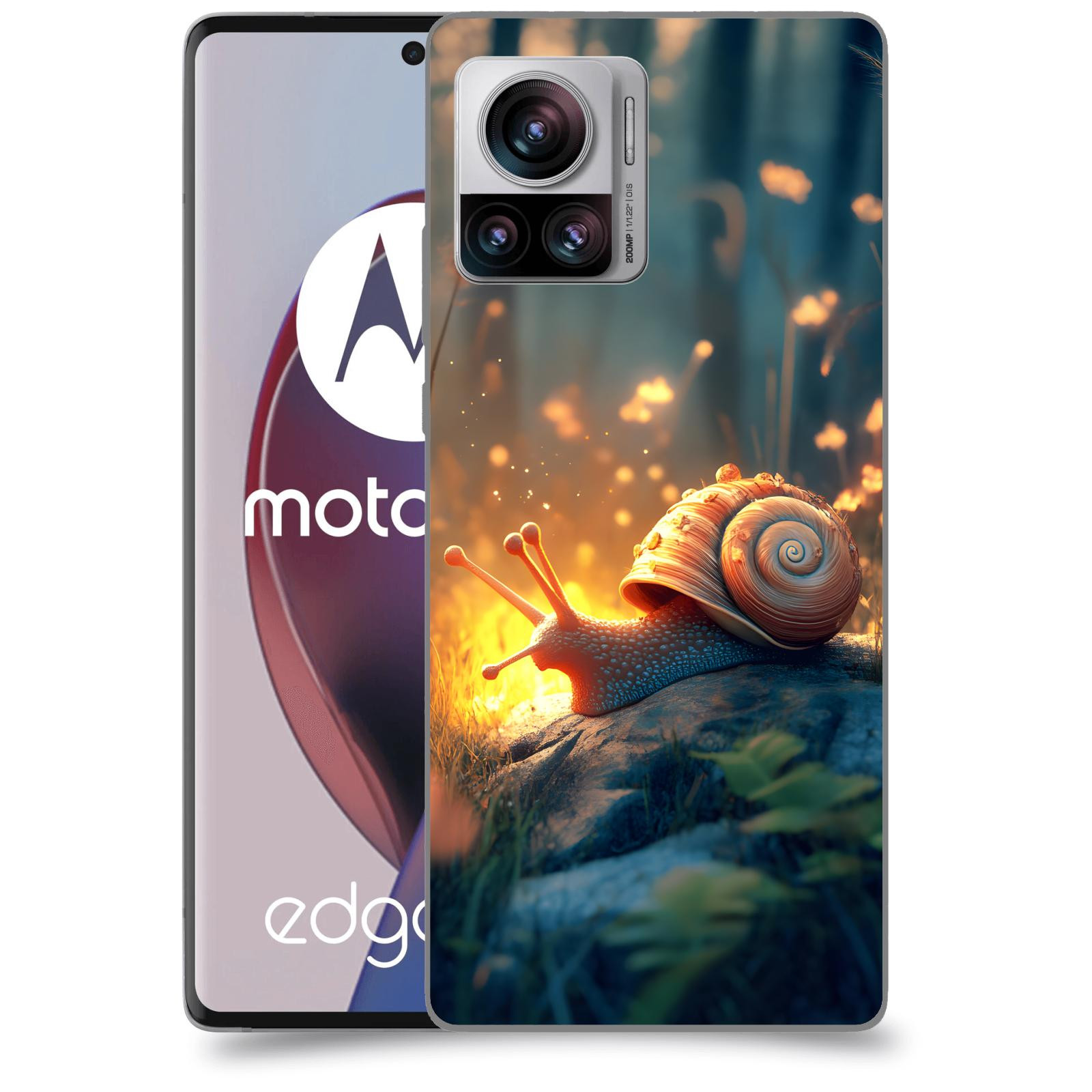 ACOVER Kryt na mobil Motorola Edge 30 Ultra - Šnek