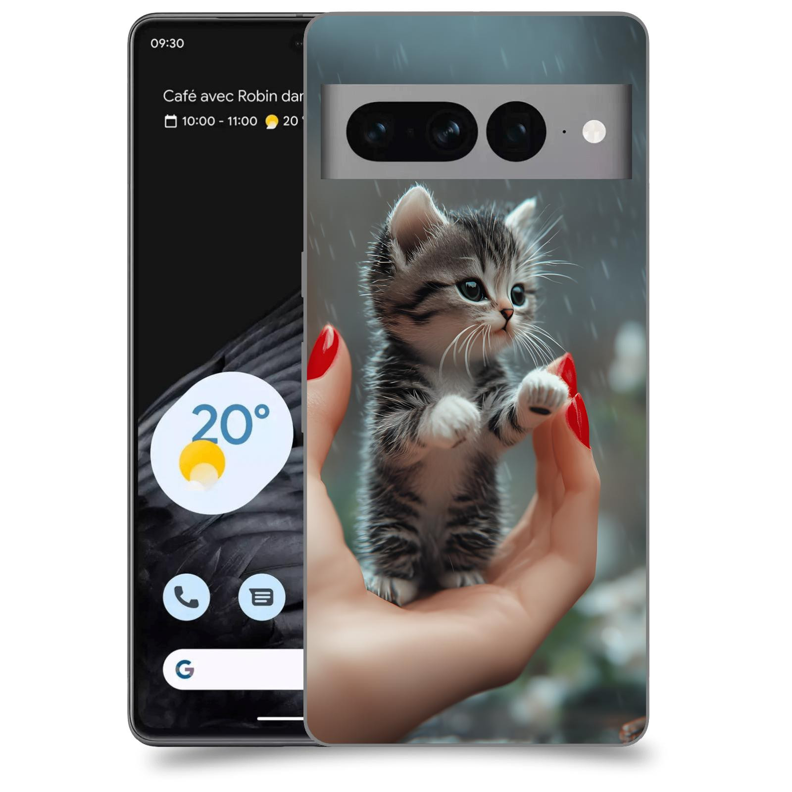 ACOVER Kryt na mobil Google pixel 7 pro - Koťátko