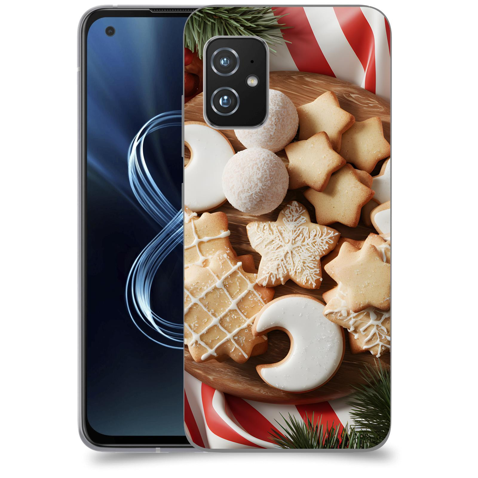 ACOVER Kryt na mobil Honor Magic5 Lite 5G - Vánoční cukroví 2