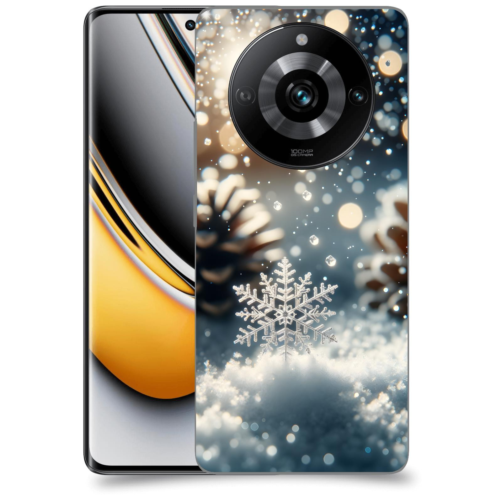 ACOVER Kryt na mobil Realme 11 Pro 5G - Vločka
