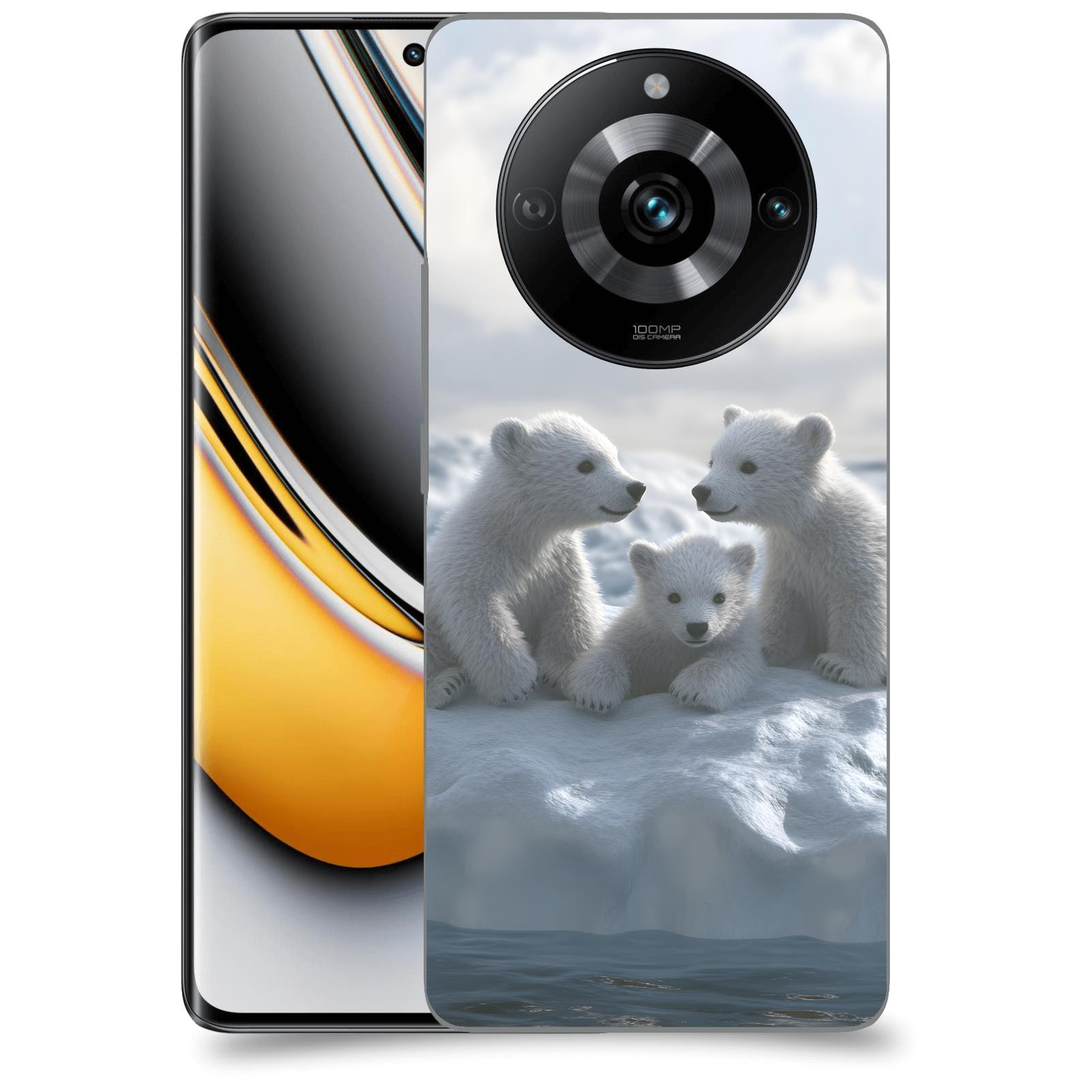 ACOVER Kryt na mobil Realme 11 Pro 5G - Medvíďata