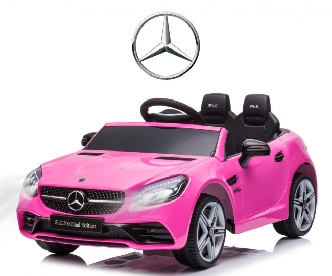 Elektrické autíčko Mercedes-Benz SLC růžové