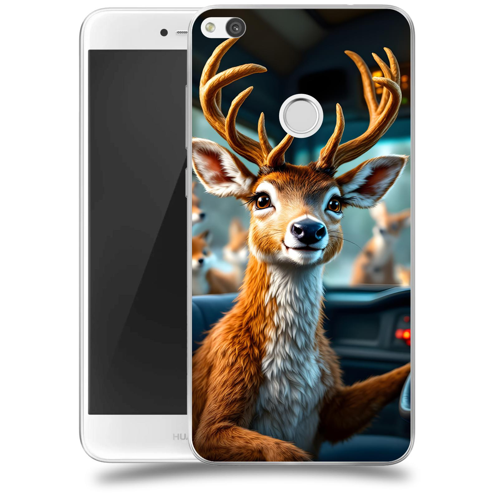 ACOVER Kryt na mobil Huawei P9 Lite 2017 - Jelen