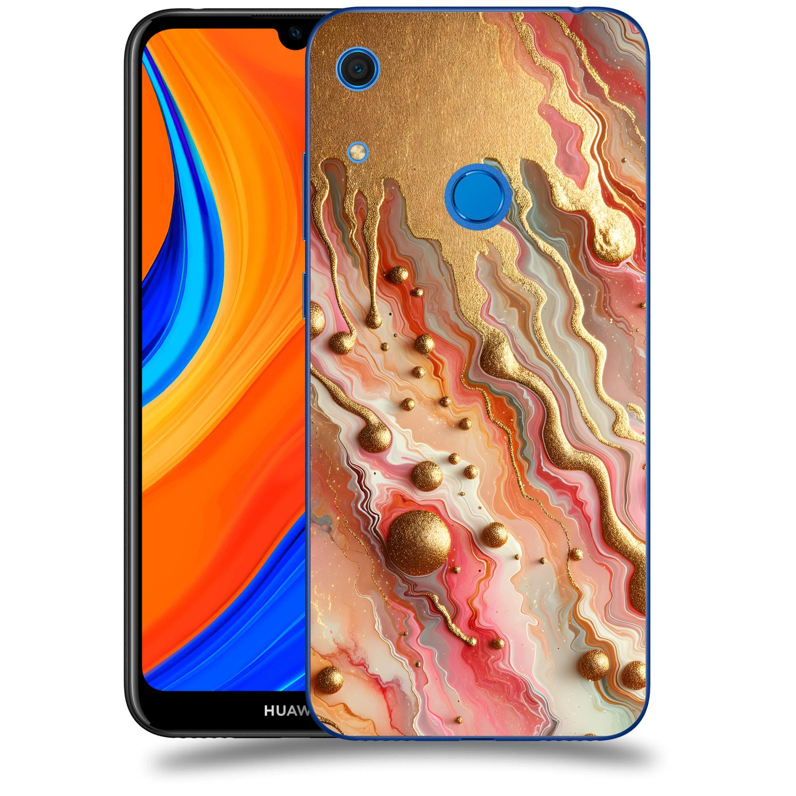 ACOVER Kryt na mobil Huawei Y6S - Liquid Gold