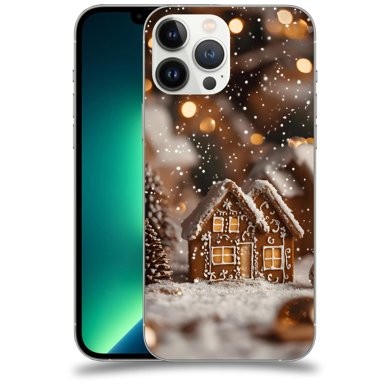 ACOVER Kryt na mobil Apple iPhone 13 Pro Max - Perníková chaloupka