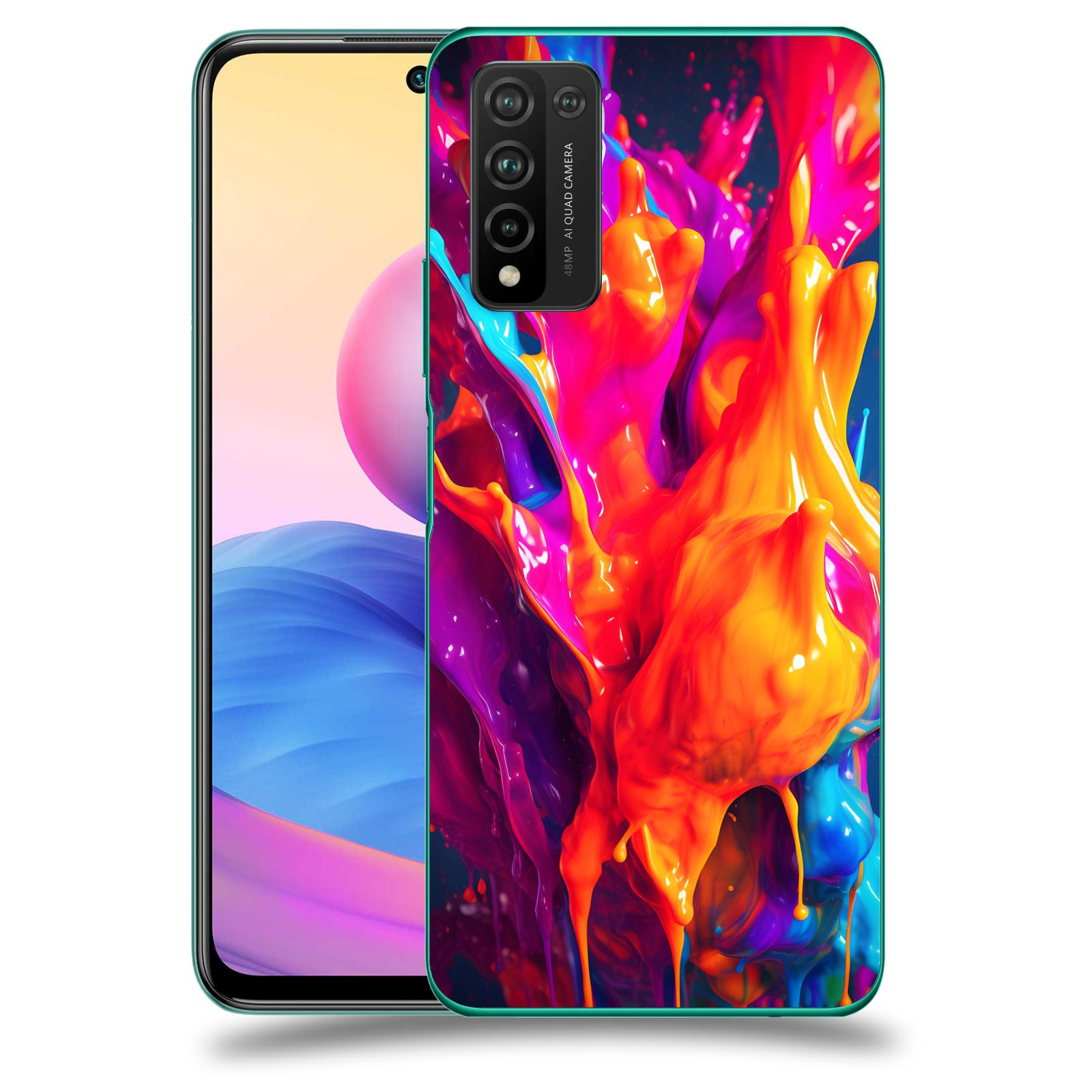 ACOVER Kryt na mobil Honor 10X Lite - Beautiful Liquid I