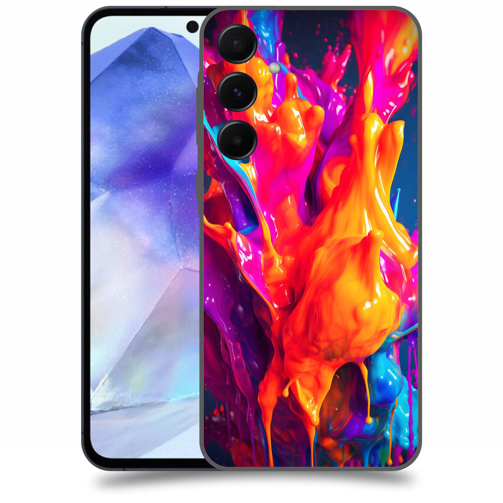 ACOVER Kryt na mobil Samsung Galaxy A55 5G - Beautiful Liquid I