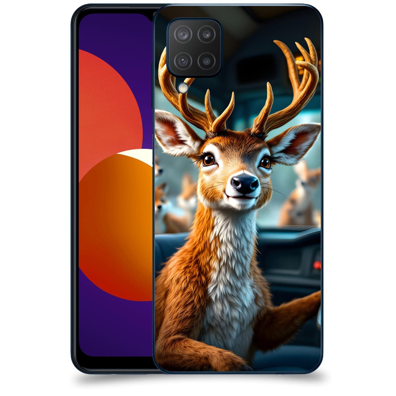 ACOVER Kryt na mobil Samsung Galaxy M12 M127F - Jelen