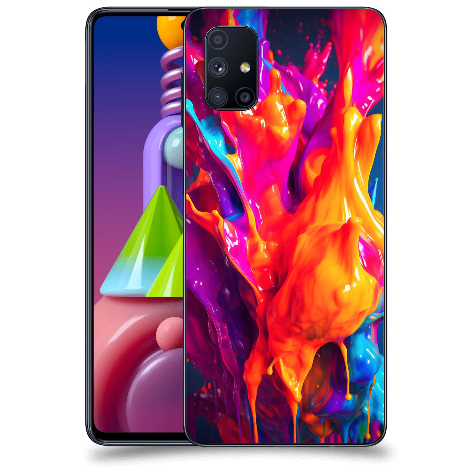 ACOVER Kryt na mobil Samsung Galaxy M51 M515F - Beautiful Liquid I