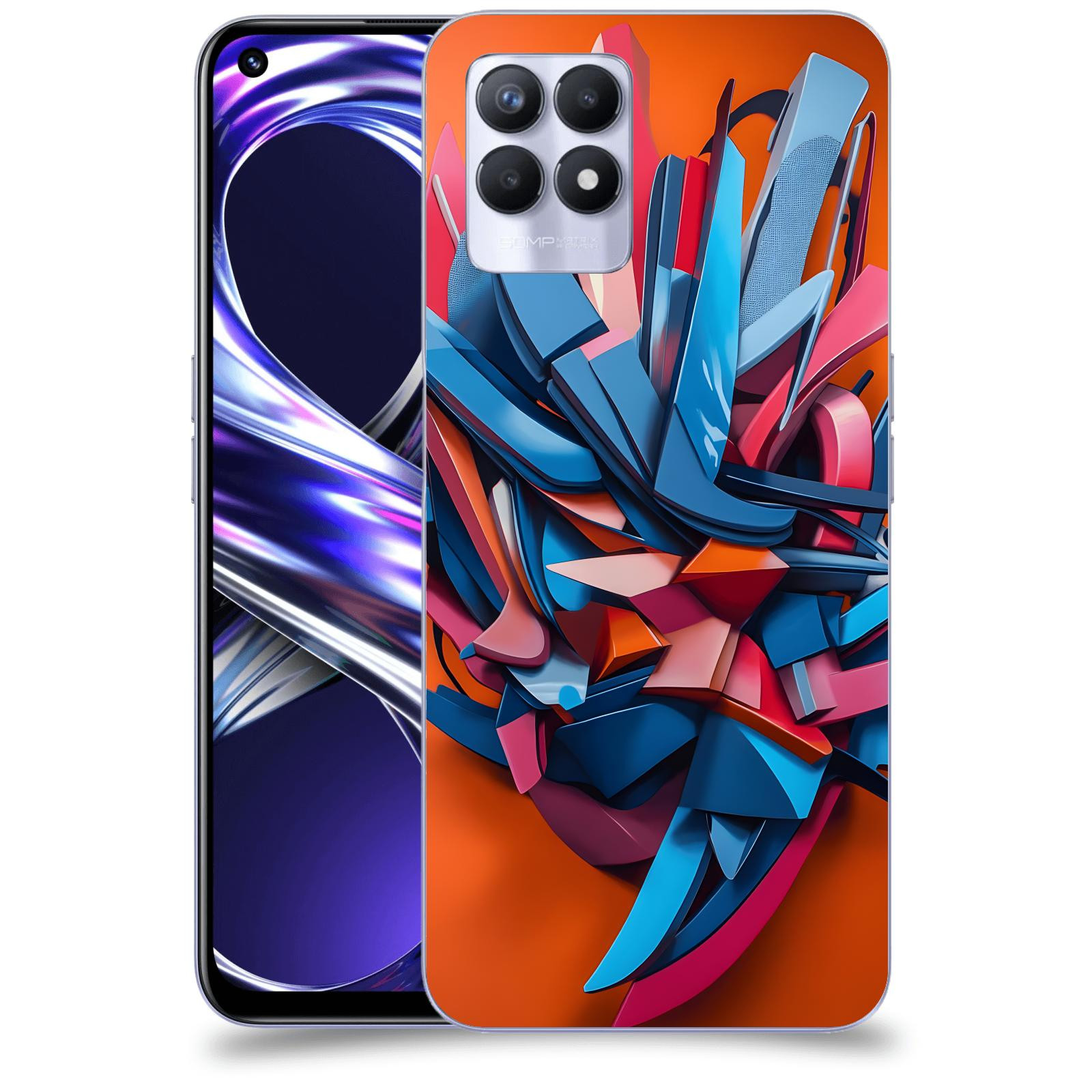 ACOVER Kryt na mobil Realme 8i - Barbs