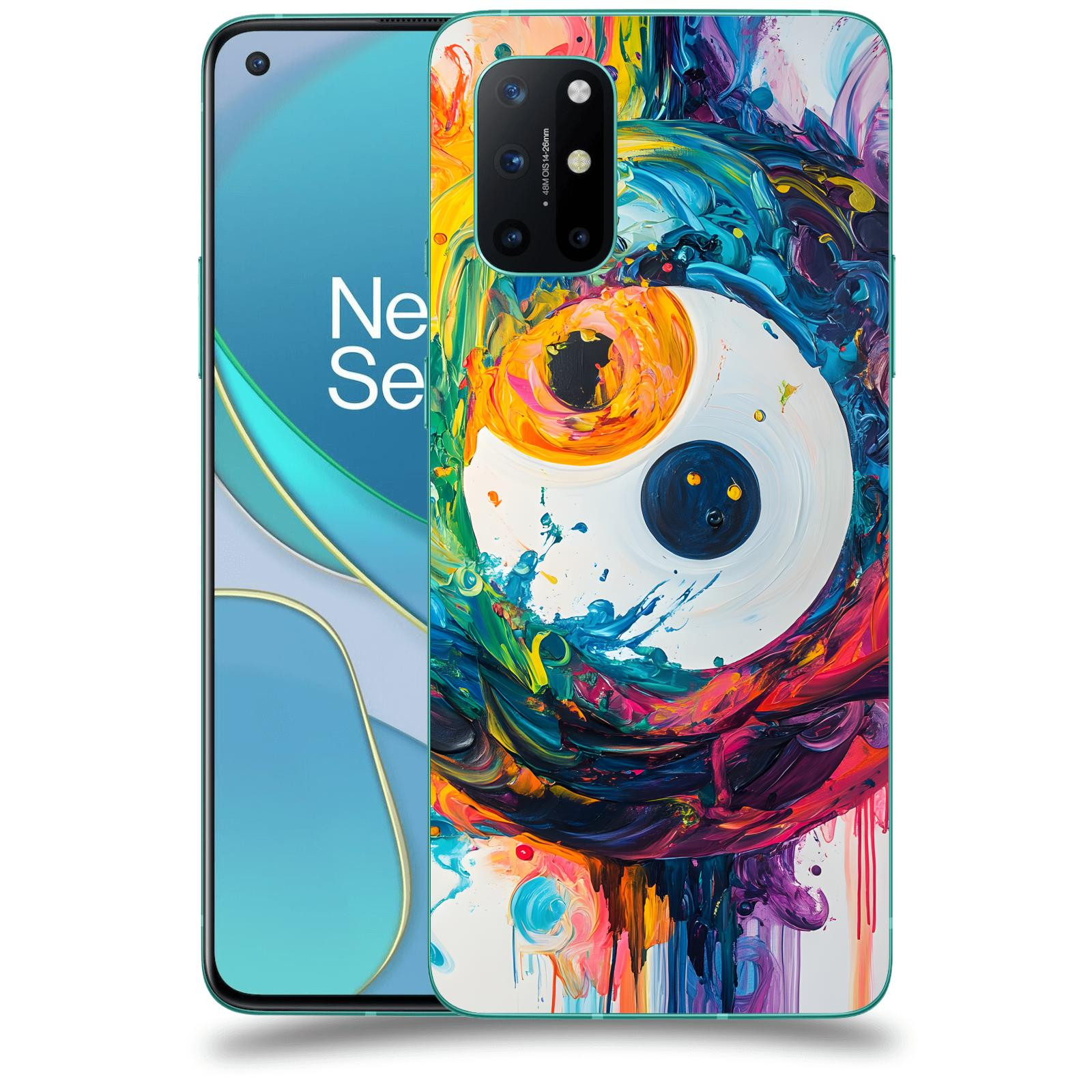 ACOVER Kryt na mobil OnePlus 8T - Jin Jang