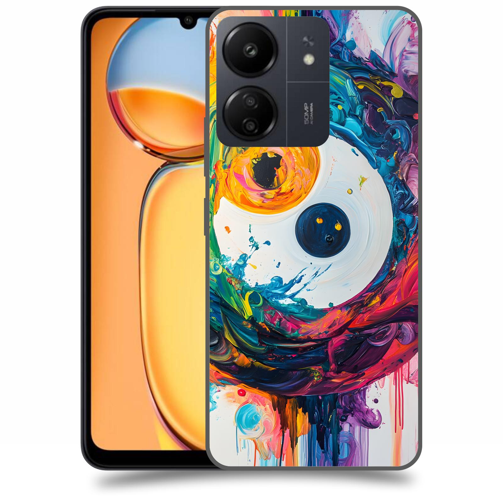 ACOVER Kryt na mobil Xiaomi Redmi 13C  Jin Jang