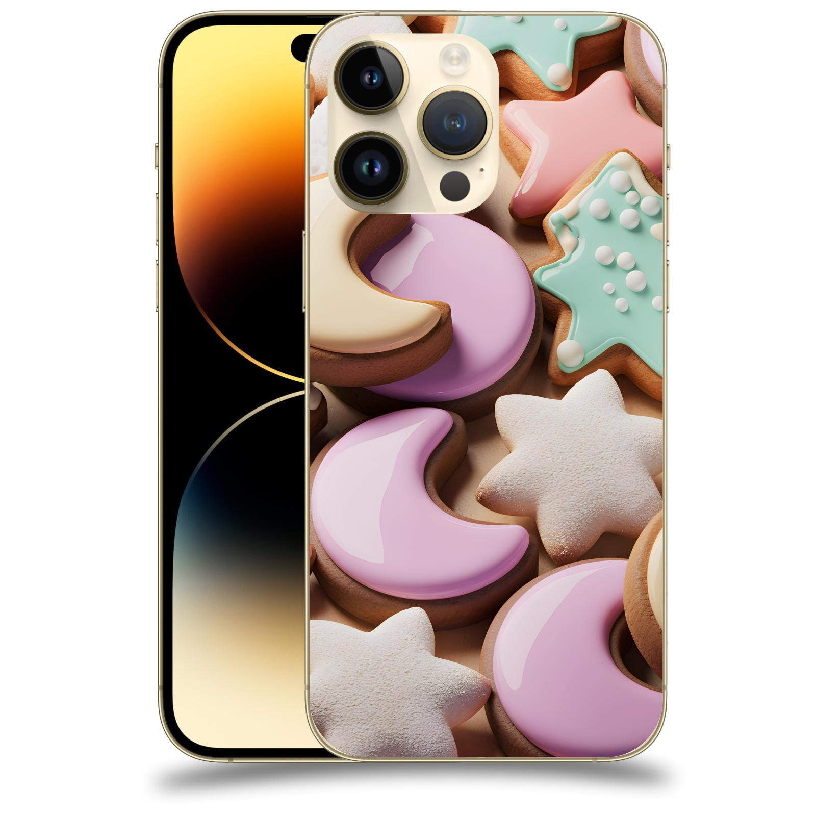 ACOVER Kryt na mobil Apple iPhone 14 Pro Max - Vánoční cukroví