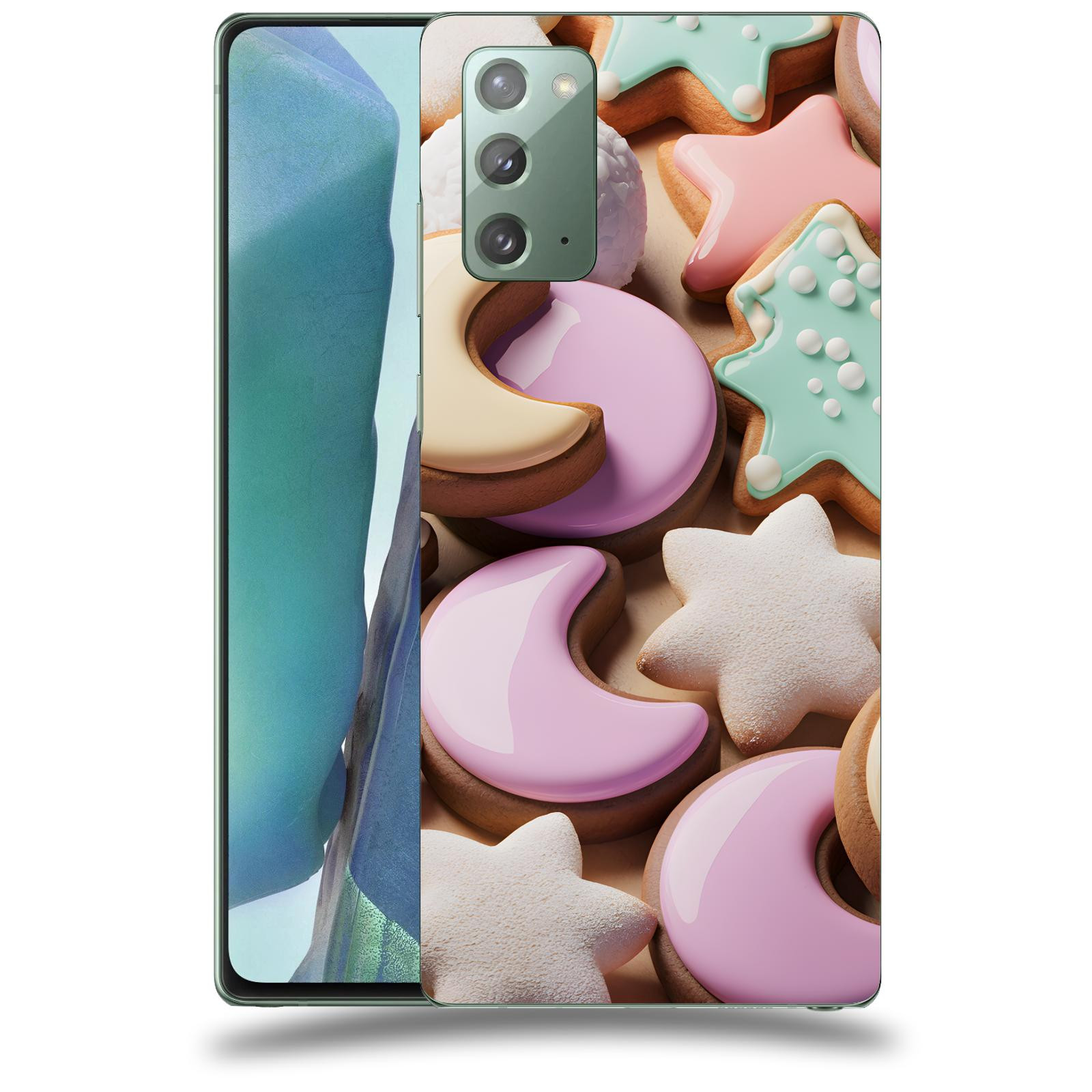 ACOVER Kryt na mobil Samsung Galaxy Note 20 - Vánoční cukroví