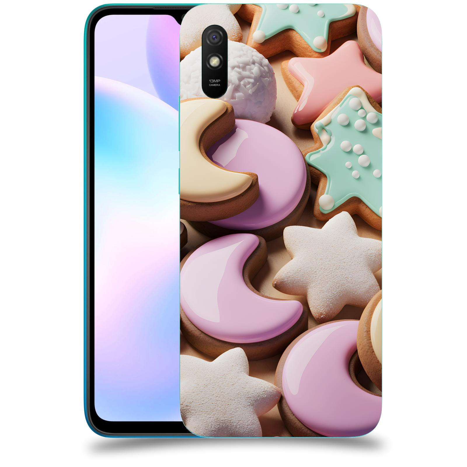 ACOVER Kryt na mobil Xiaomi Redmi 9AT - Vánoční cukroví