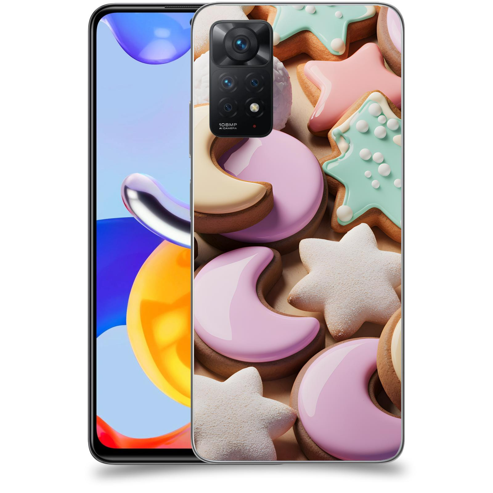 ACOVER Kryt na mobil Xiaomi Redmi Note 11 Pro - Vánoční cukroví
