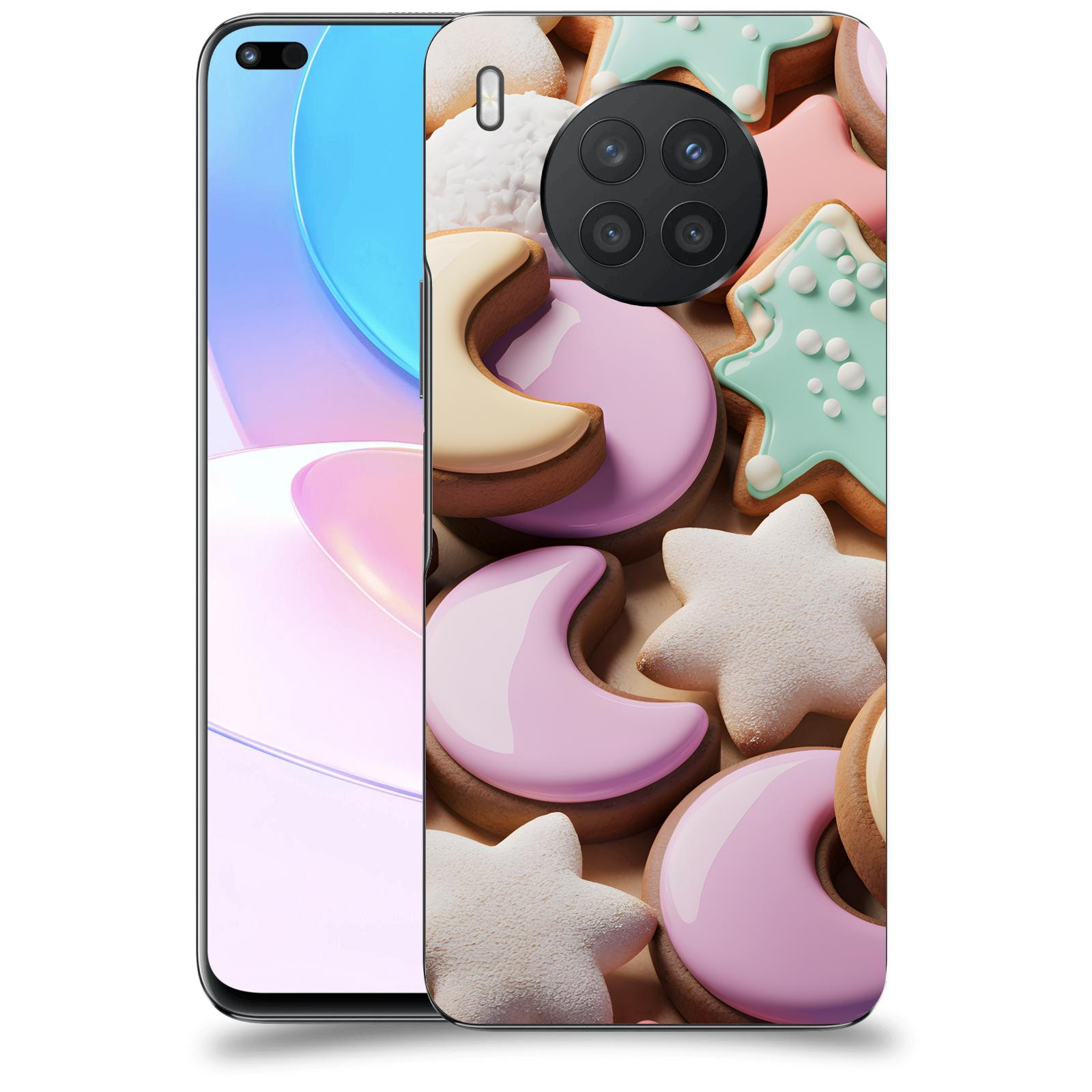 ACOVER Kryt na mobil Honor 50 Lite - Vánoční cukroví