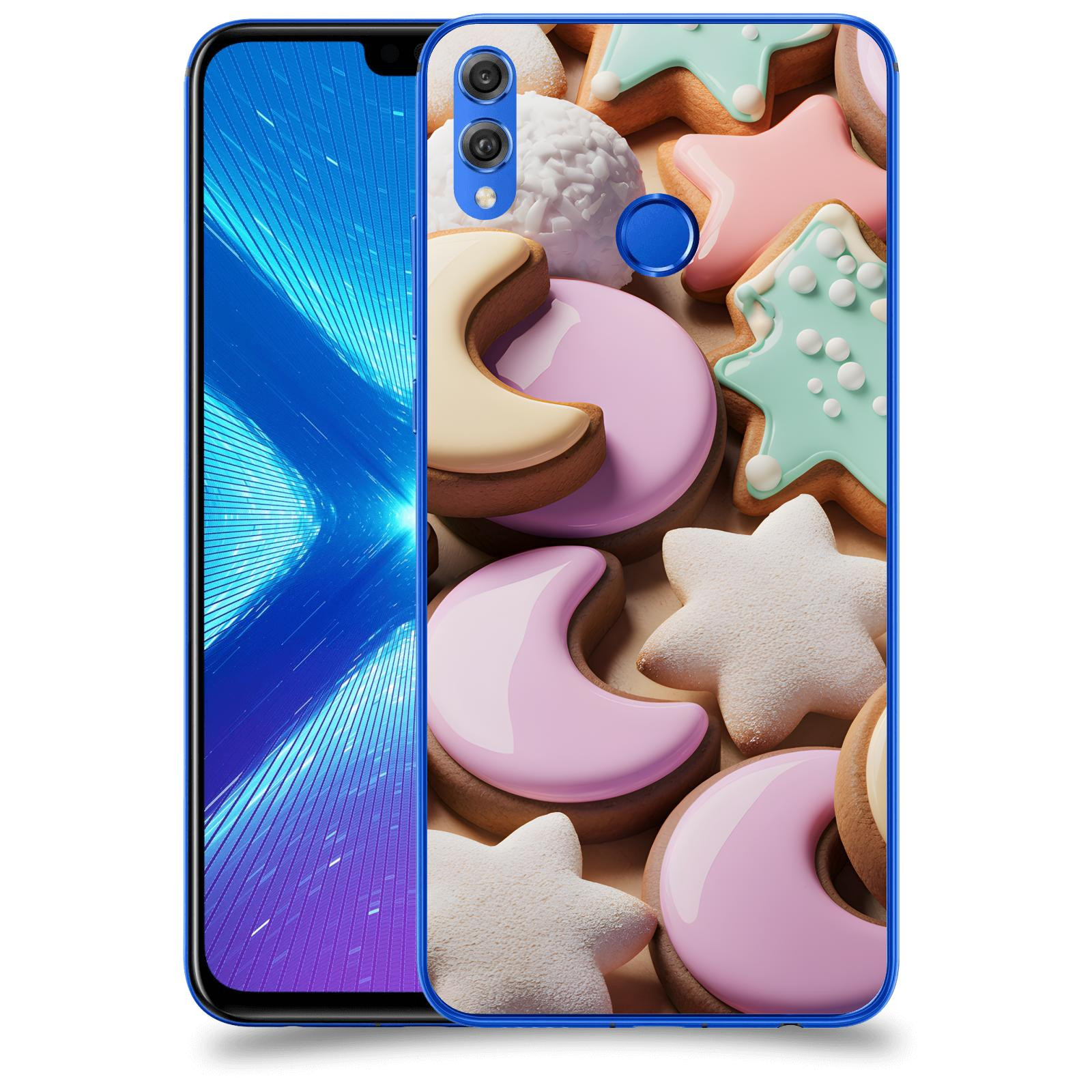 ACOVER Kryt na mobil Honor 8X - Vánoční cukroví