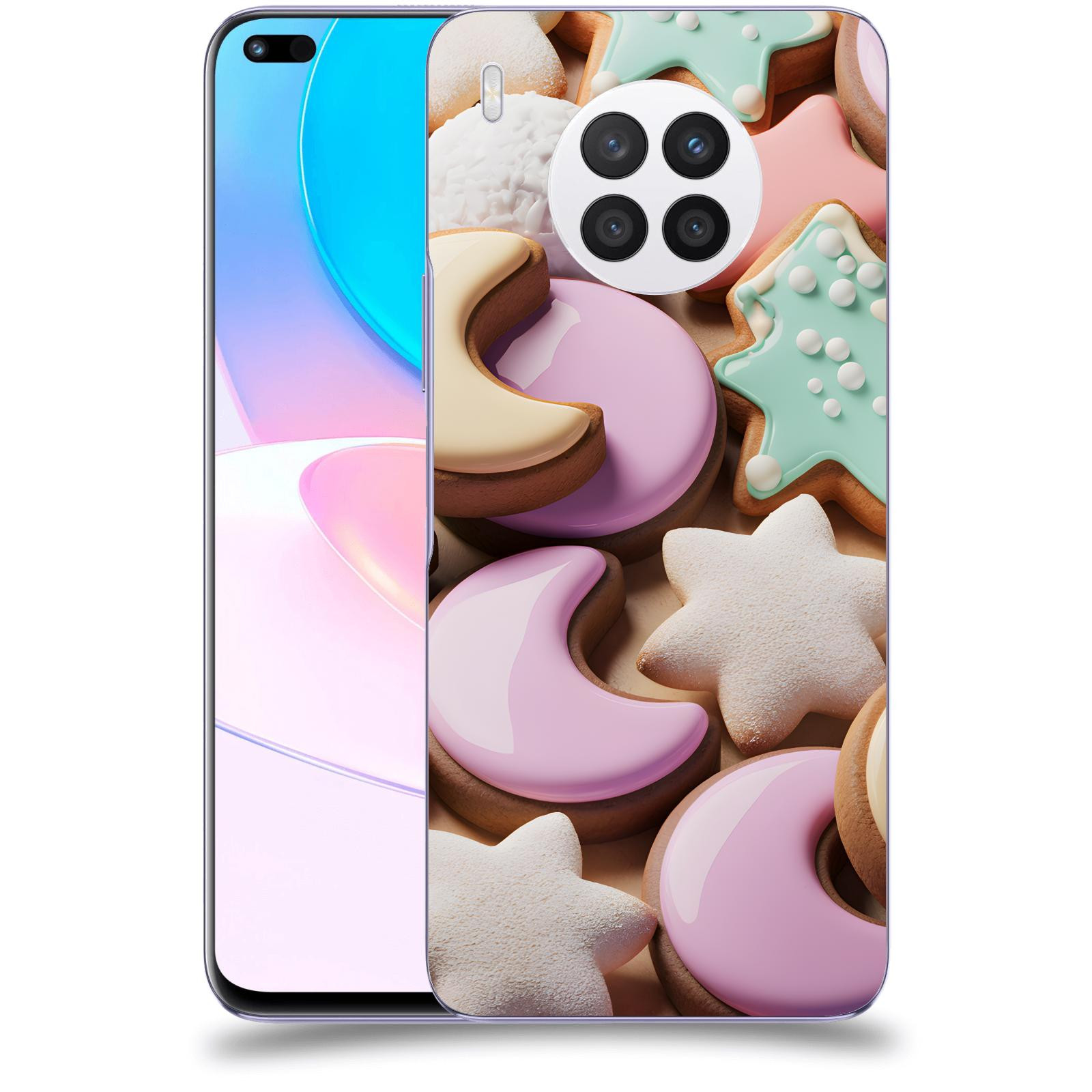 ACOVER Kryt na mobil Huawei Nova 8i - Vánoční cukroví