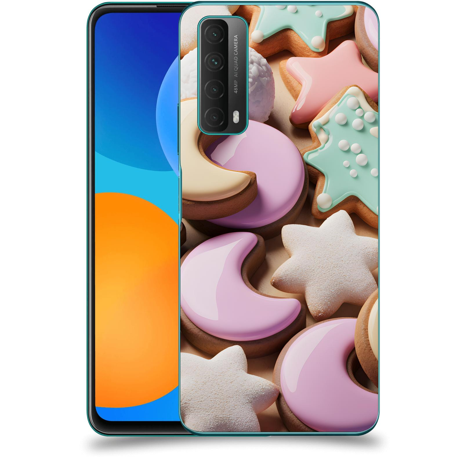 ACOVER Kryt na mobil Huawei P Smart 2021 - Vánoční cukroví