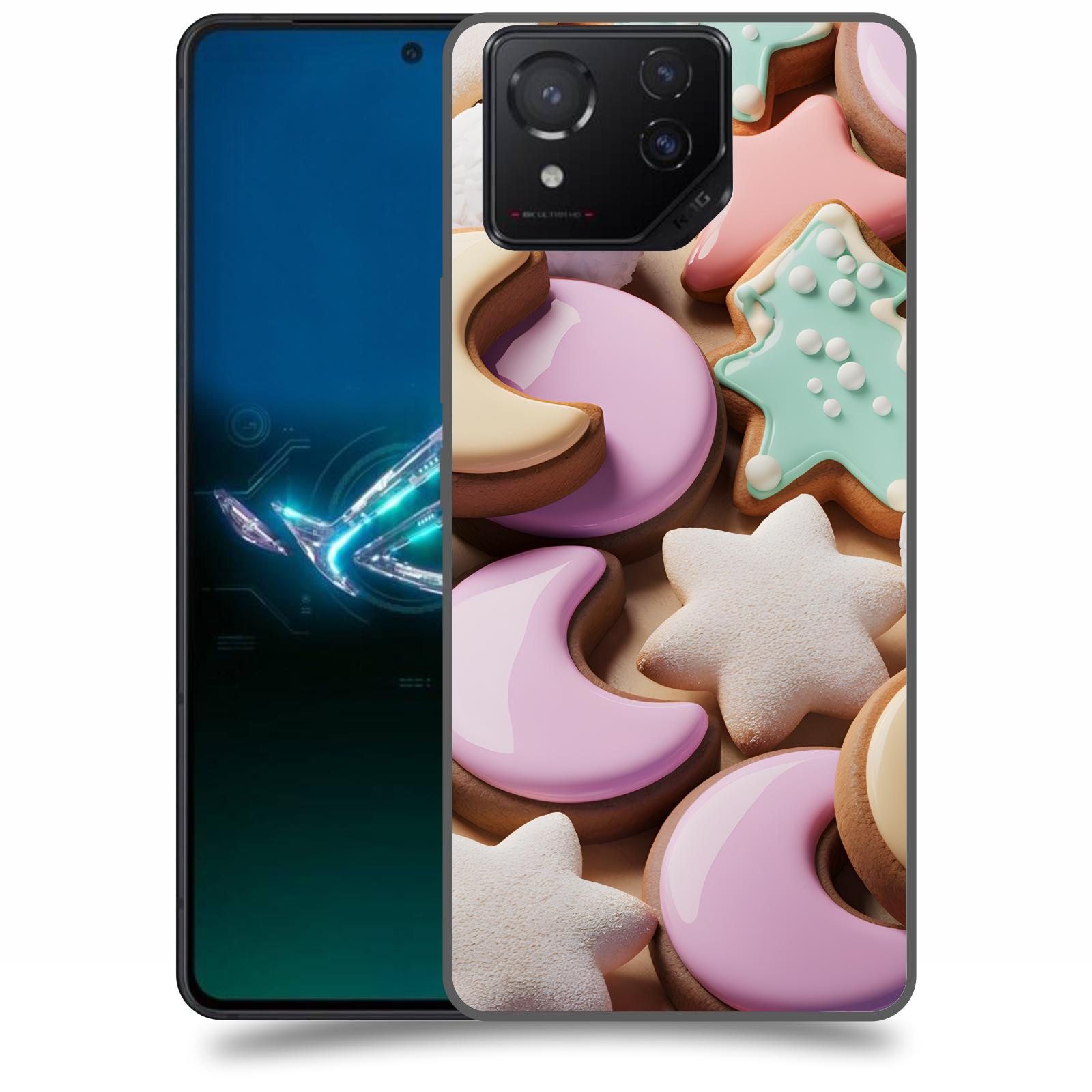 ACOVER Kryt na mobil Asus ROG Phone 8 - Vánoční cukroví