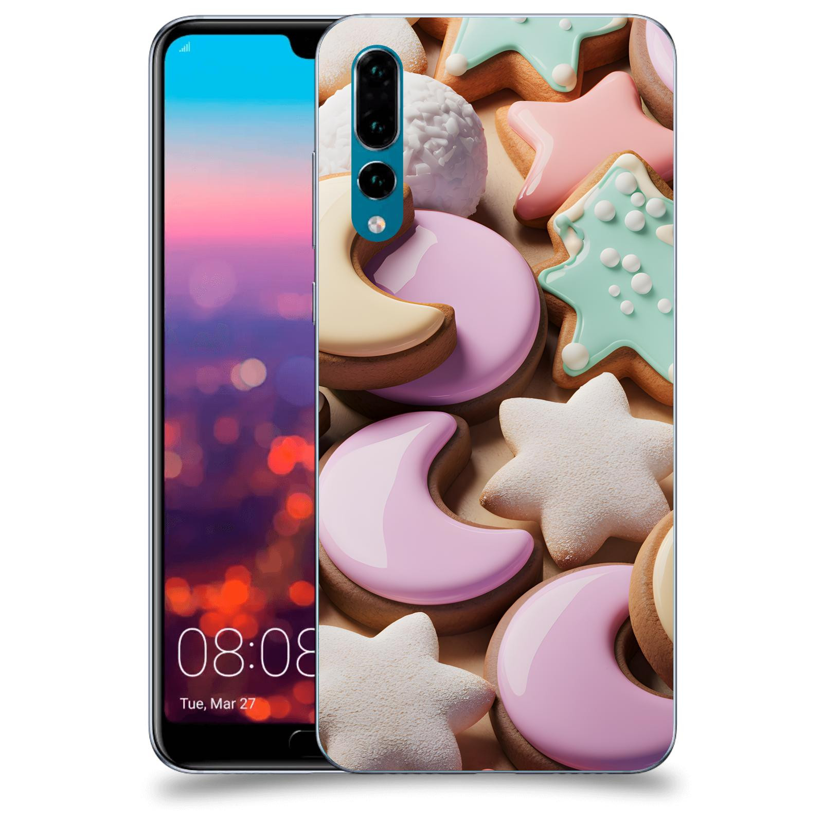 ACOVER Kryt na mobil Huawei P20 Pro - Vánoční cukroví