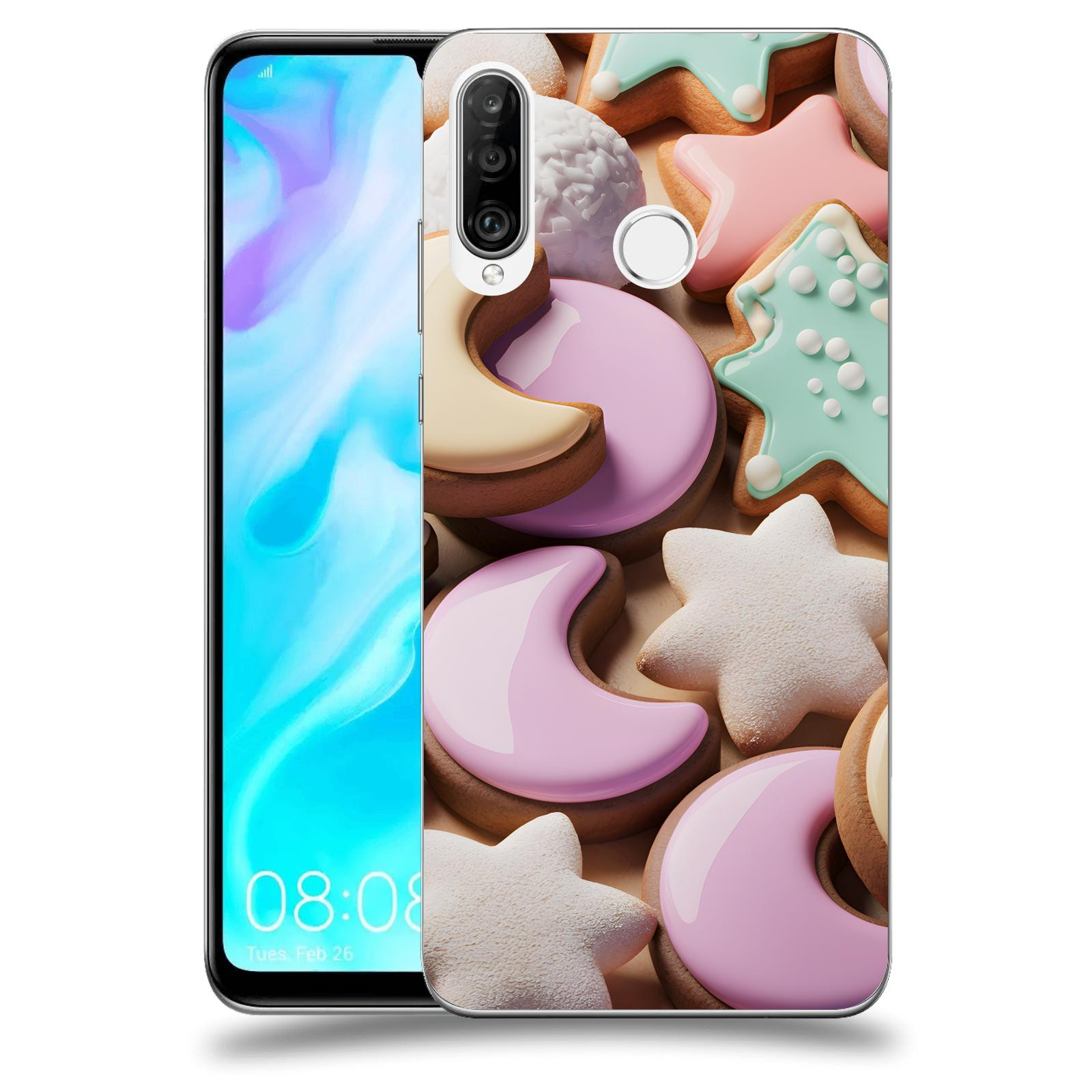 ACOVER Kryt na mobil Huawei P30 Lite - Vánoční cukroví