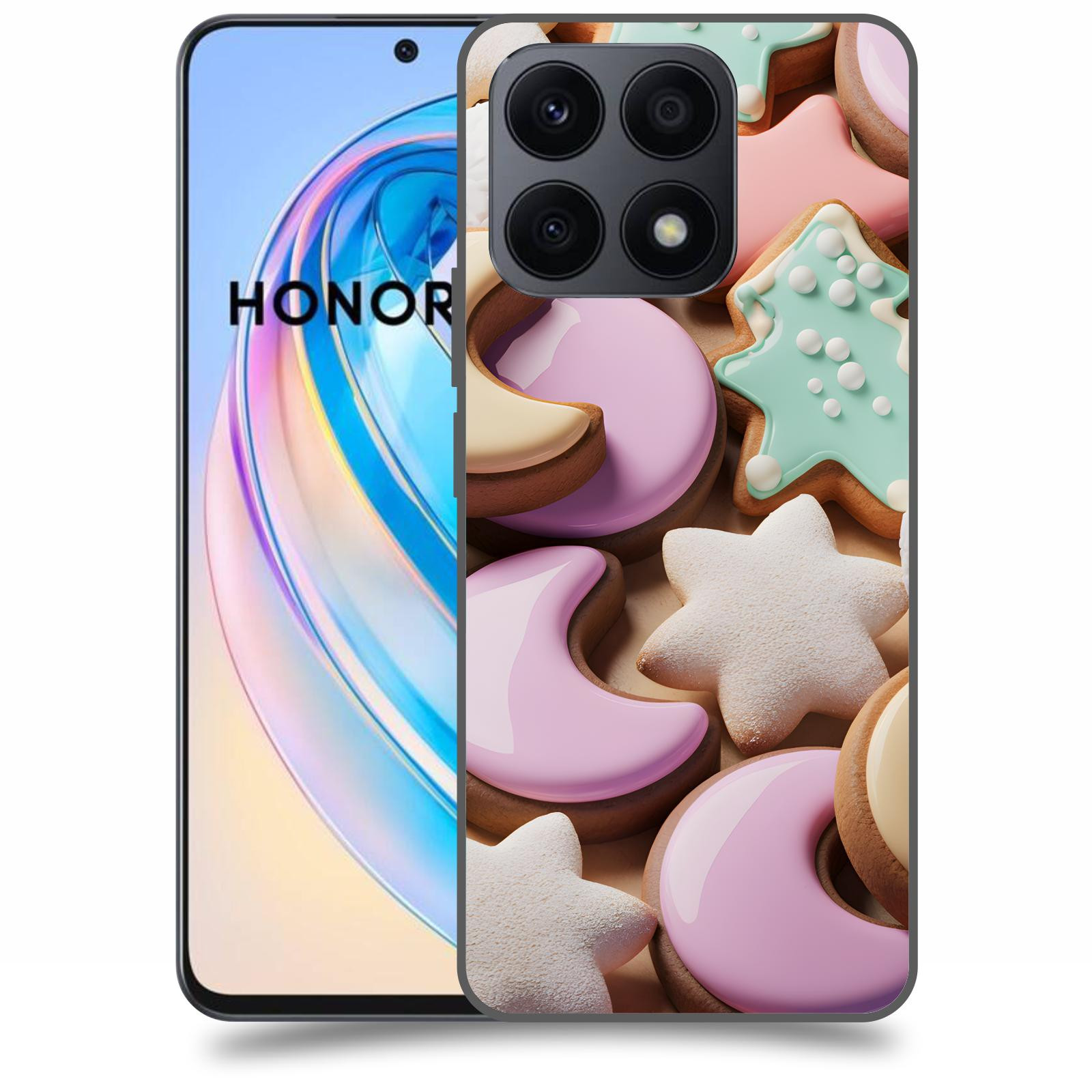 ACOVER Kryt na mobil Honor X8a - Vánoční cukroví