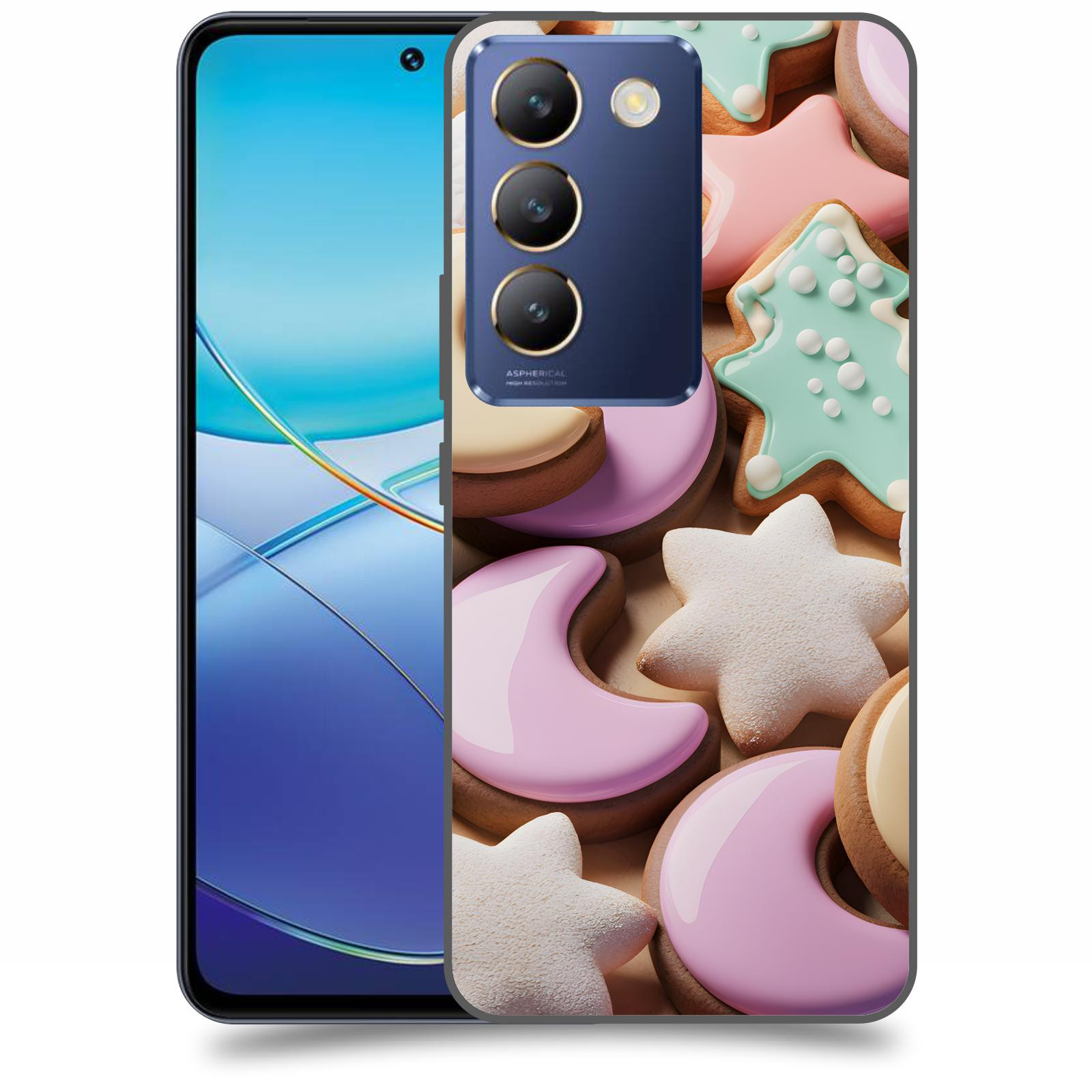 ACOVER Kryt na mobil Vivo V40SE - Vánoční cukroví
