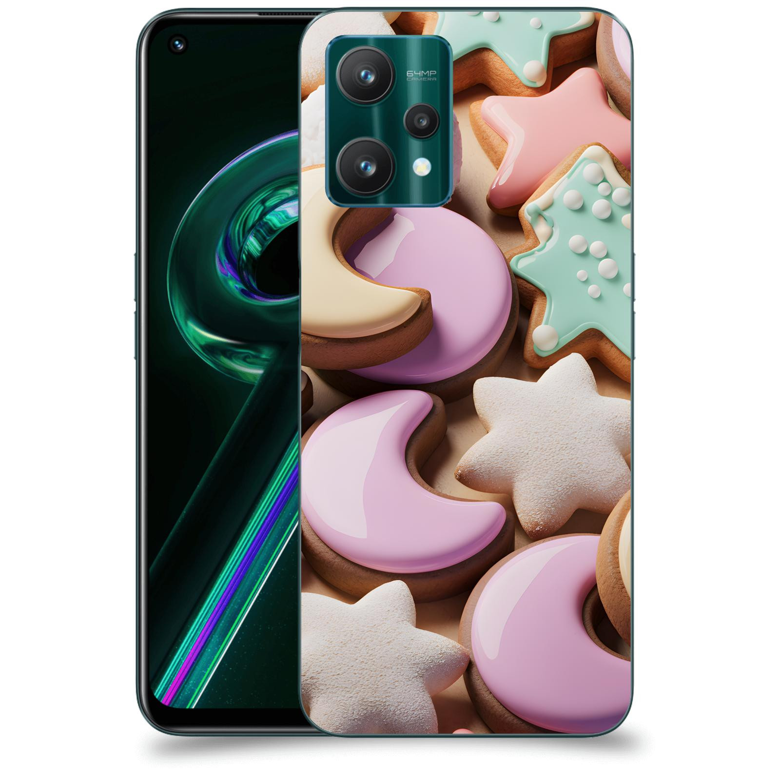 ACOVER Kryt na mobil Realme 9 Pro 5G - Vánoční cukroví