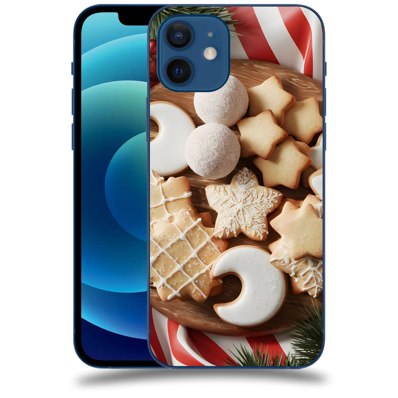 ACOVER Kryt na mobil Apple iPhone 12 - Vánoční cukroví 2