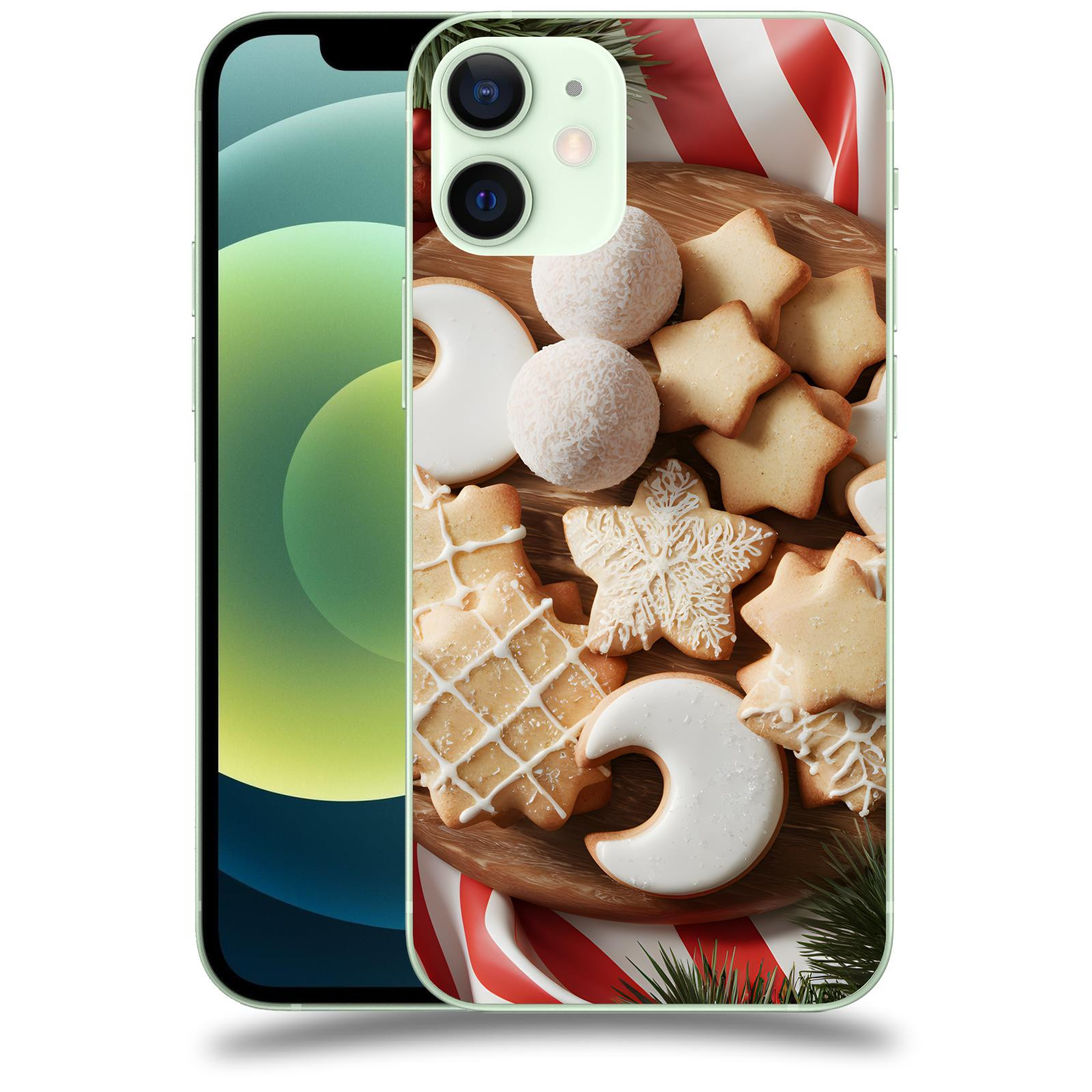 ACOVER Kryt na mobil Apple iPhone 12 mini - Vánoční cukroví 2