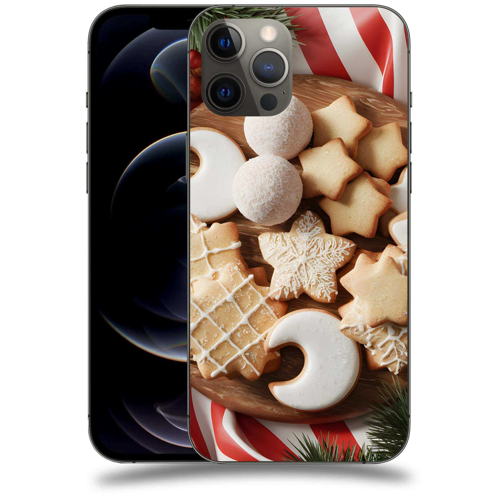 ACOVER Kryt na mobil Apple iPhone 12 Pro Max - Vánoční cukroví 2