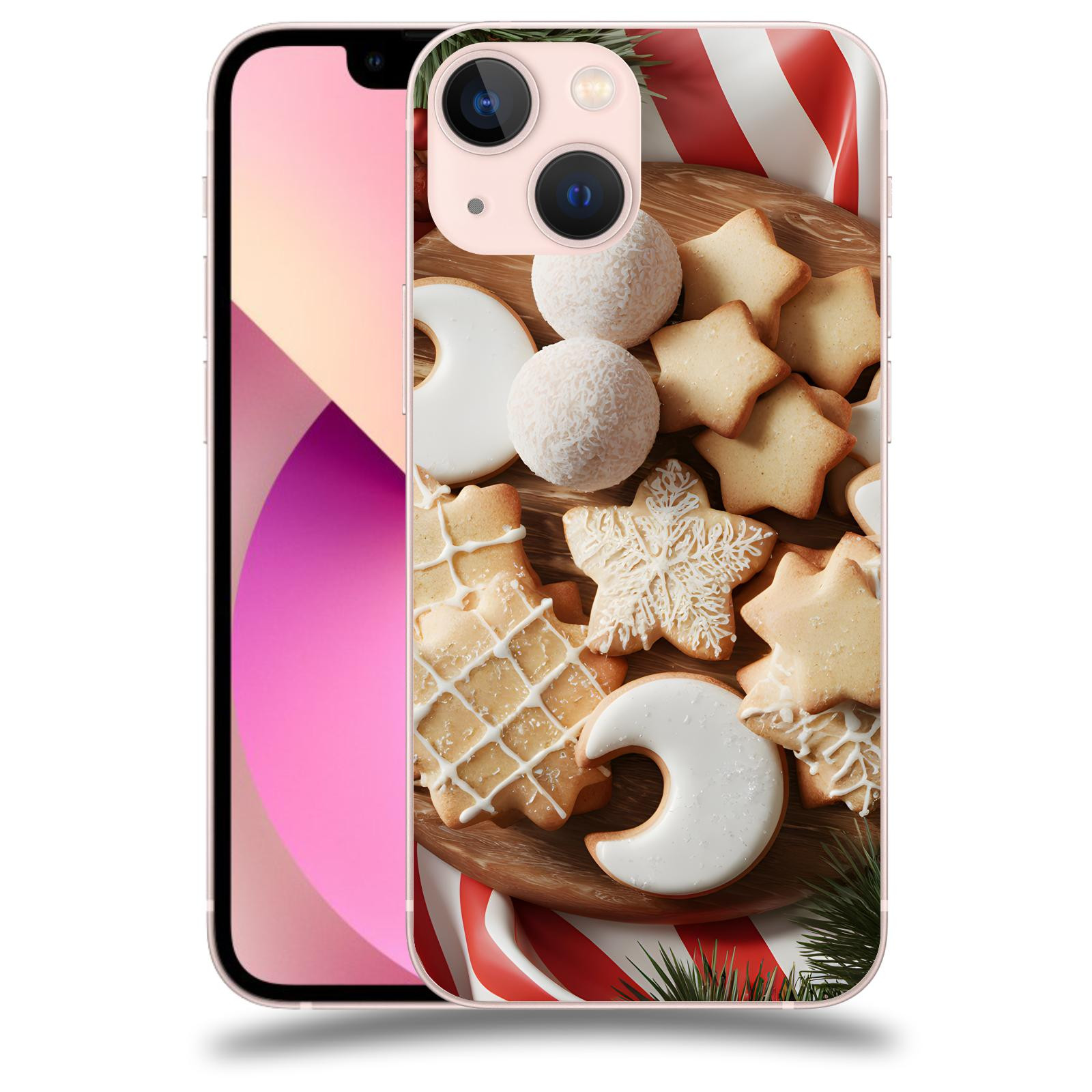 ACOVER Kryt na mobil Apple iPhone 13 mini - Vánoční cukroví 2