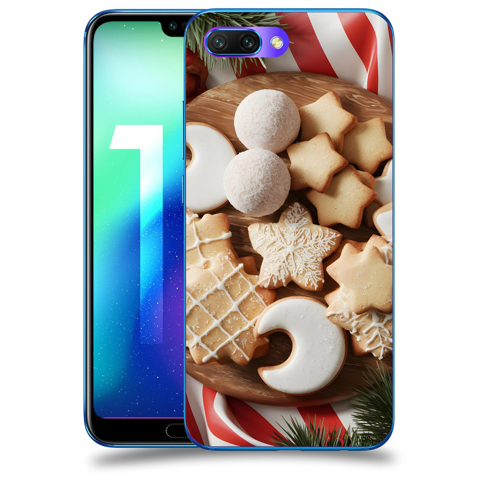 ACOVER Kryt na mobil Honor 10 - Vánoční cukroví 2
