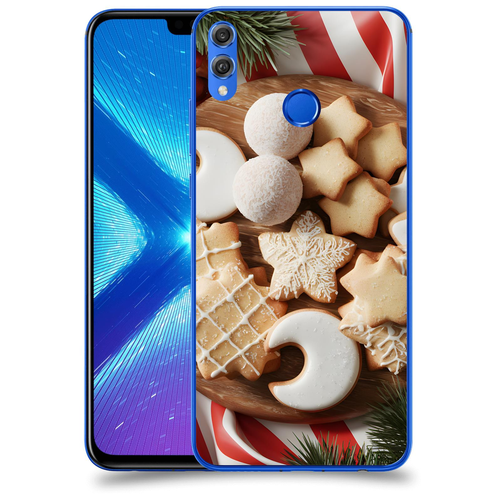 ACOVER Kryt na mobil Honor 8X - Vánoční cukroví 2
