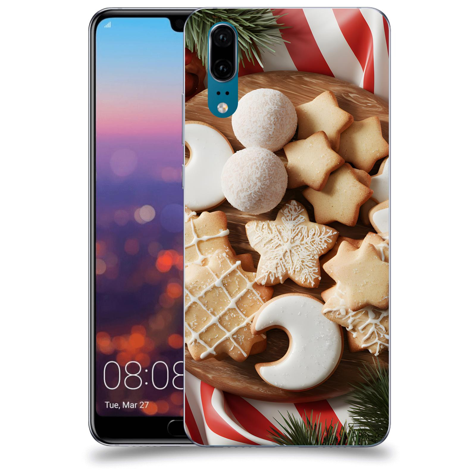 ACOVER Kryt na mobil Huawei P20 - Vánoční cukroví 2
