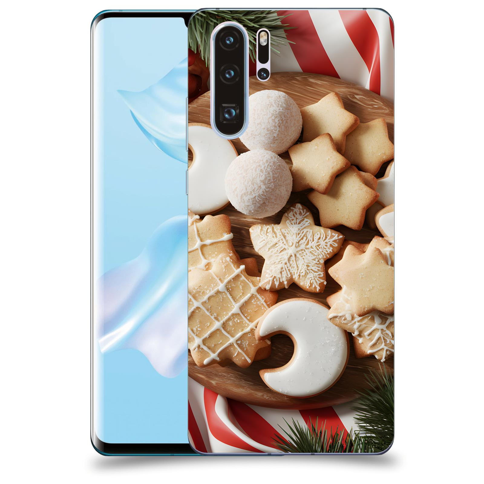 ACOVER Kryt na mobil Huawei P30 - Vánoční cukroví 2