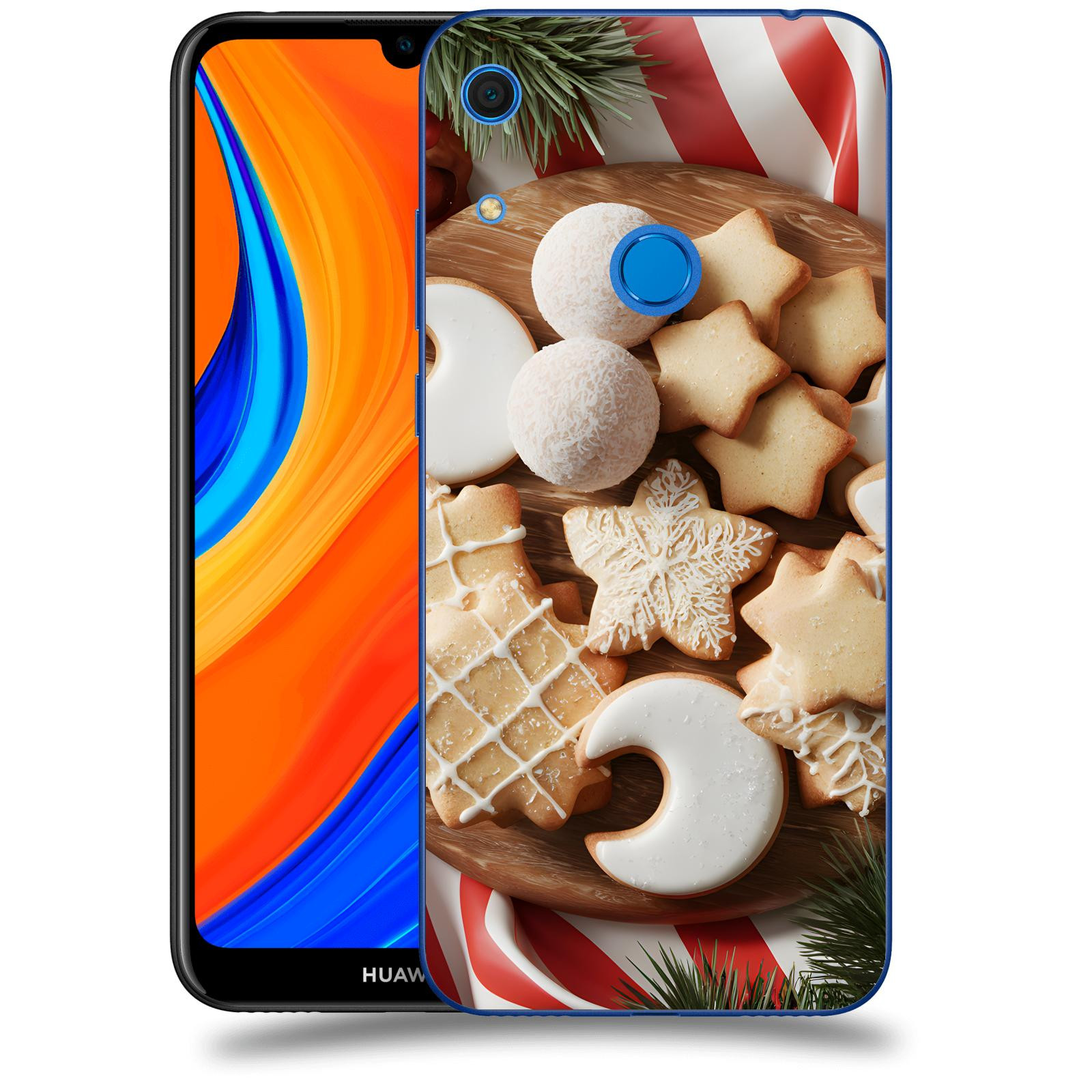 ACOVER Kryt na mobil Huawei Y6S - Vánoční cukroví 2